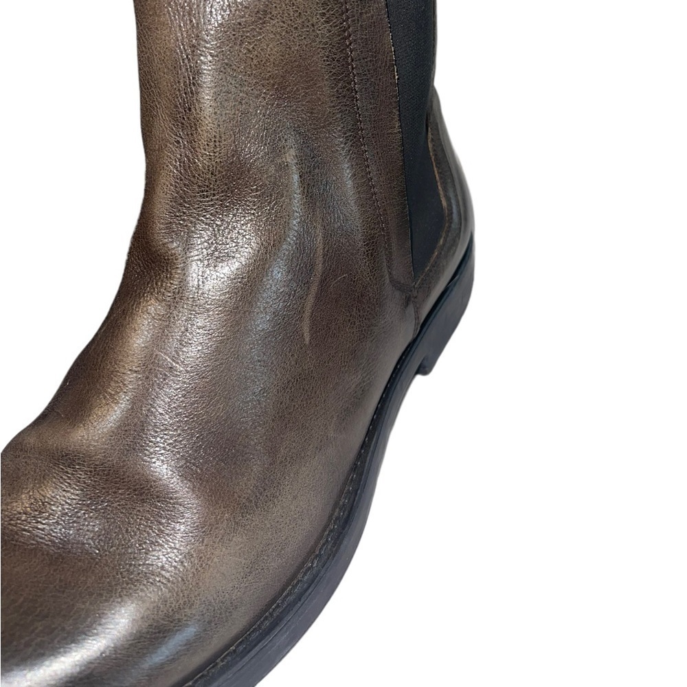 Men’s Bacco Bucci Rustic Italian Leather Chelsea Boots. Size 9.5 GUC - Picture 15 of 15